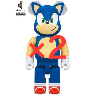 メディコムトイ(MEDICOM TOY)の×2 BE@RBRICK  SONIC THE HEDGEHOG 400％(キャラクターグッズ)