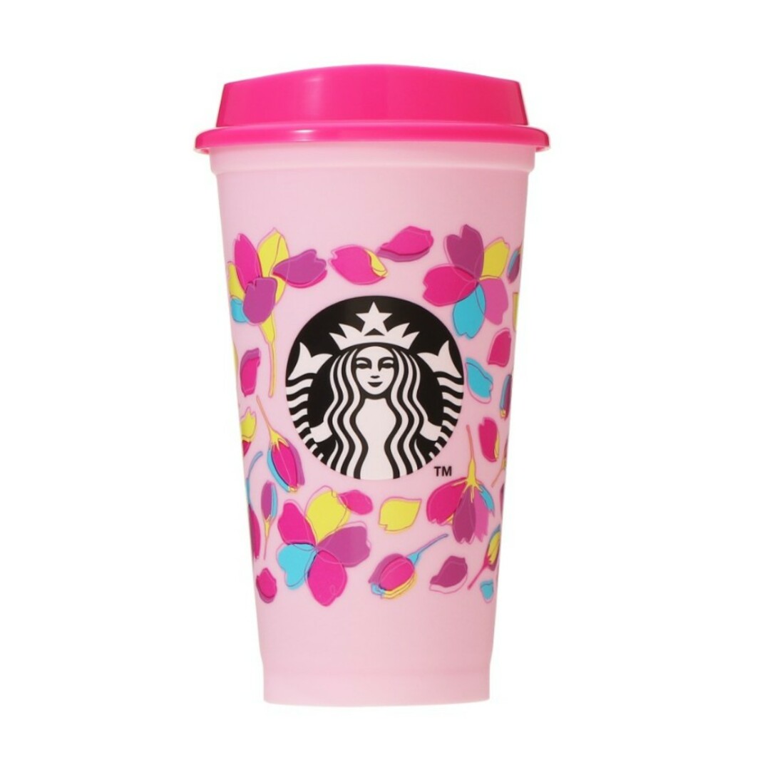 Starbucks Coffee(スターバックスコーヒー)のスターバックス リユーザブルカップ473ml×2種類各1個ずつ インテリア/住まい/日用品のキッチン/食器(グラス/カップ)の商品写真