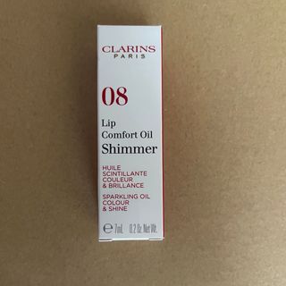 クラランス(CLARINS)の新品・未使用 クラランスリップコンフォートオイルシマー08(リップグロス)