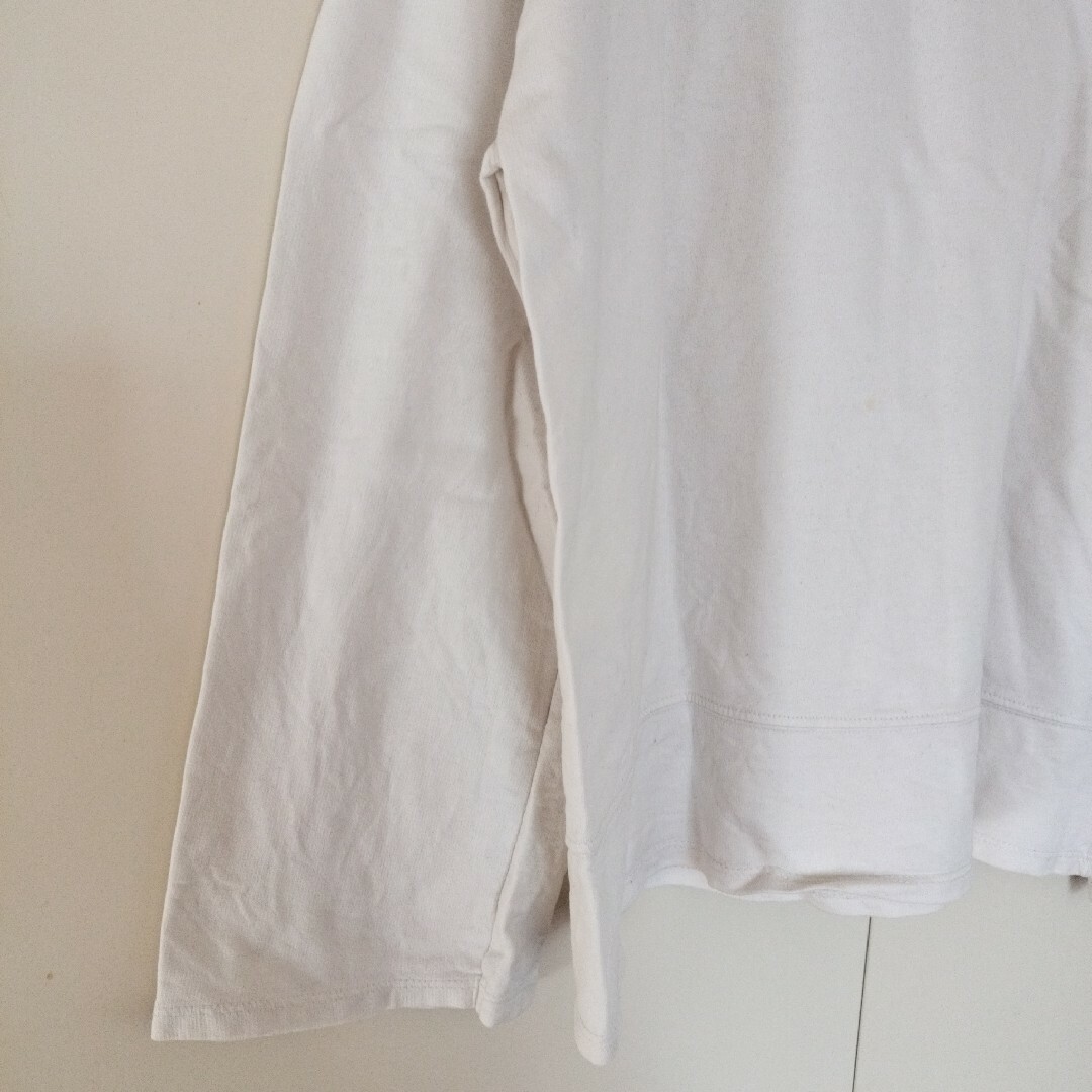 ZARA KIDS(ザラキッズ)のZARA　ロンT　ホワイト　164 キッズ/ベビー/マタニティのキッズ服女の子用(90cm~)(Tシャツ/カットソー)の商品写真