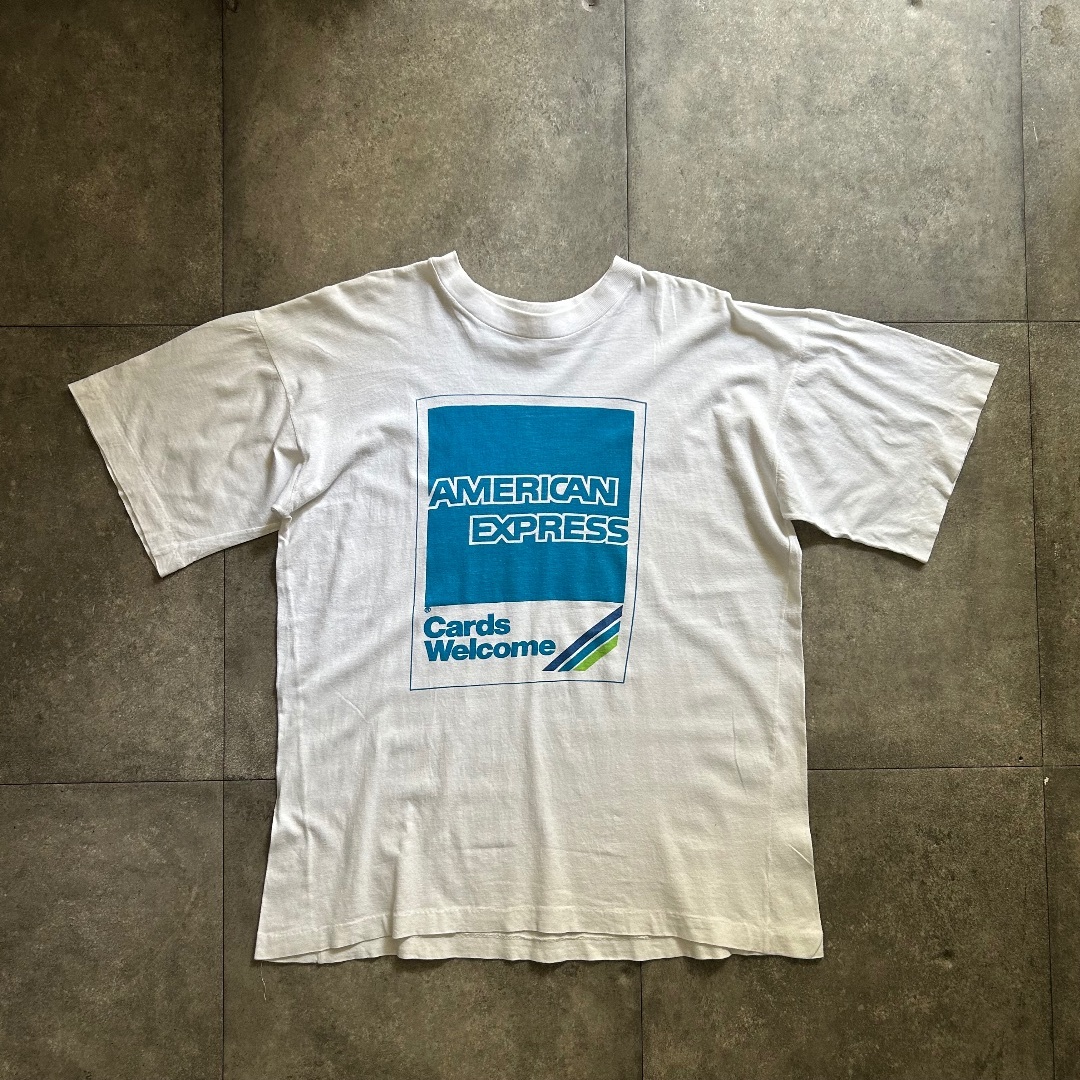 90s 企業tシャツ アメリカンエクスプレス ホワイト xl相当の通販 90s 企業tシャツ アメリカンエクスプレス ホワイト xl相当の通販