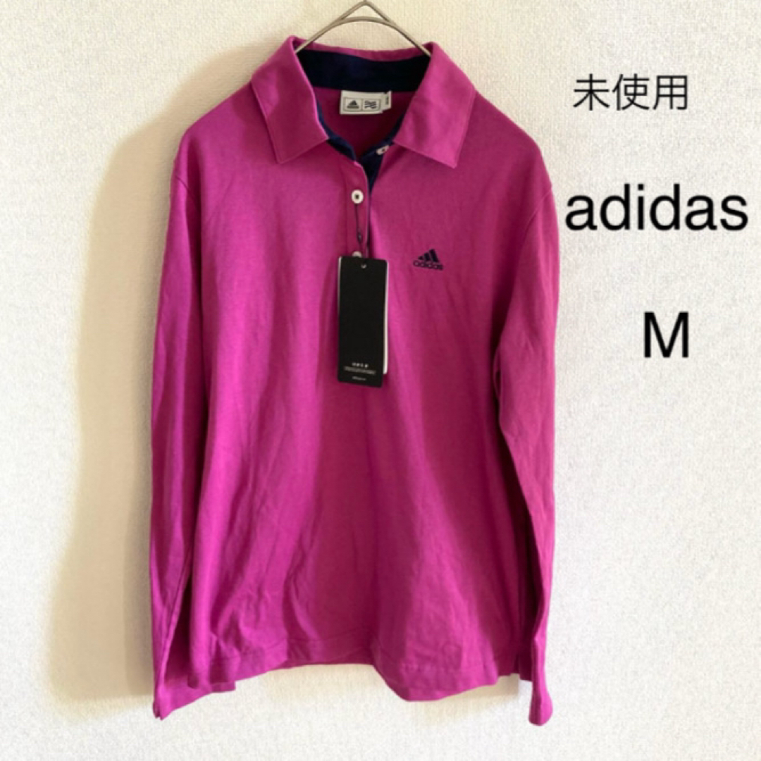 adidas(アディダス)の❁︎未使用❁︎adidas ゴルフ ポロシャツ【M】 スポーツ/アウトドアのゴルフ(ウエア)の商品写真