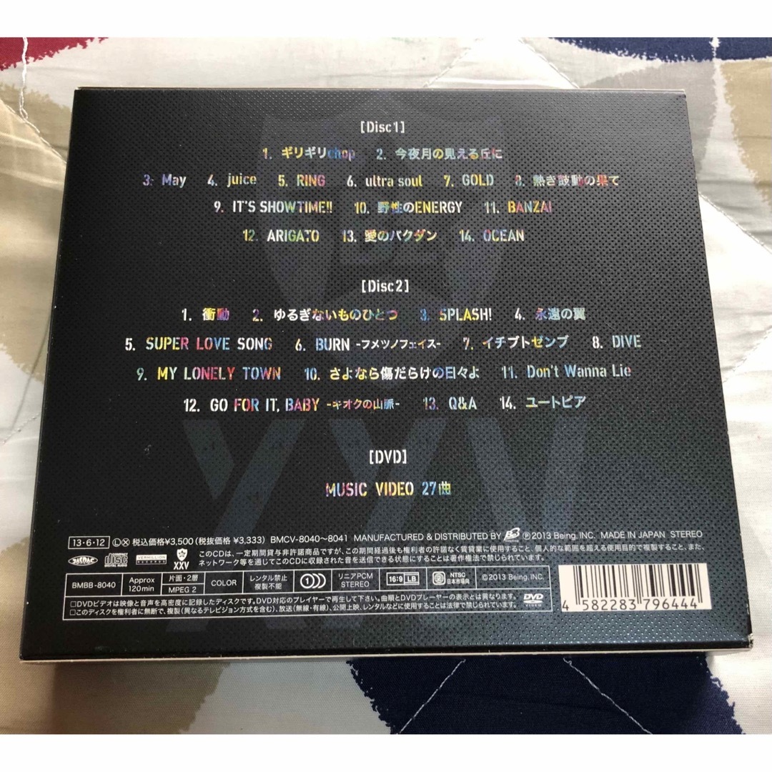 B’z　The　Best　XXV　1999-2012（初回限定盤） エンタメ/ホビーのCD(ポップス/ロック(邦楽))の商品写真