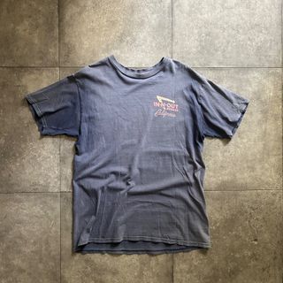 IN-N-OUT インアンドアウトバーガー 企業tシャツ M フェードネイビー(Tシャツ/カットソー(半袖/袖なし))