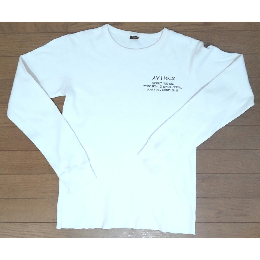 AVIREX(アヴィレックス)のAVIREX 厚手Tシャツ メンズ メンズのトップス(Tシャツ/カットソー(七分/長袖))の商品写真