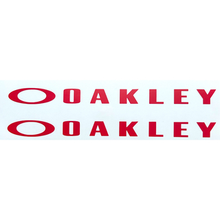 オークリー(Oakley)の◆20㎝◆OAKLEY オークリー  カッティングステッカー◆2枚◆赤マット◆(サーフィン)
