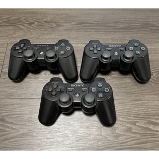 プレイステーション3(PlayStation3)のジャンク SONY PS3 コントローラー デュアルショック3 3個(その他)