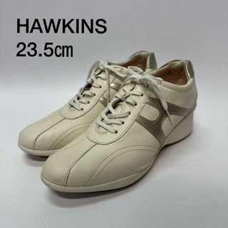 ホーキンス(HAWKINS)のHAWKINS スニーカー　インソール　厚底　シューズ　23.5 ホワイト(スニーカー)