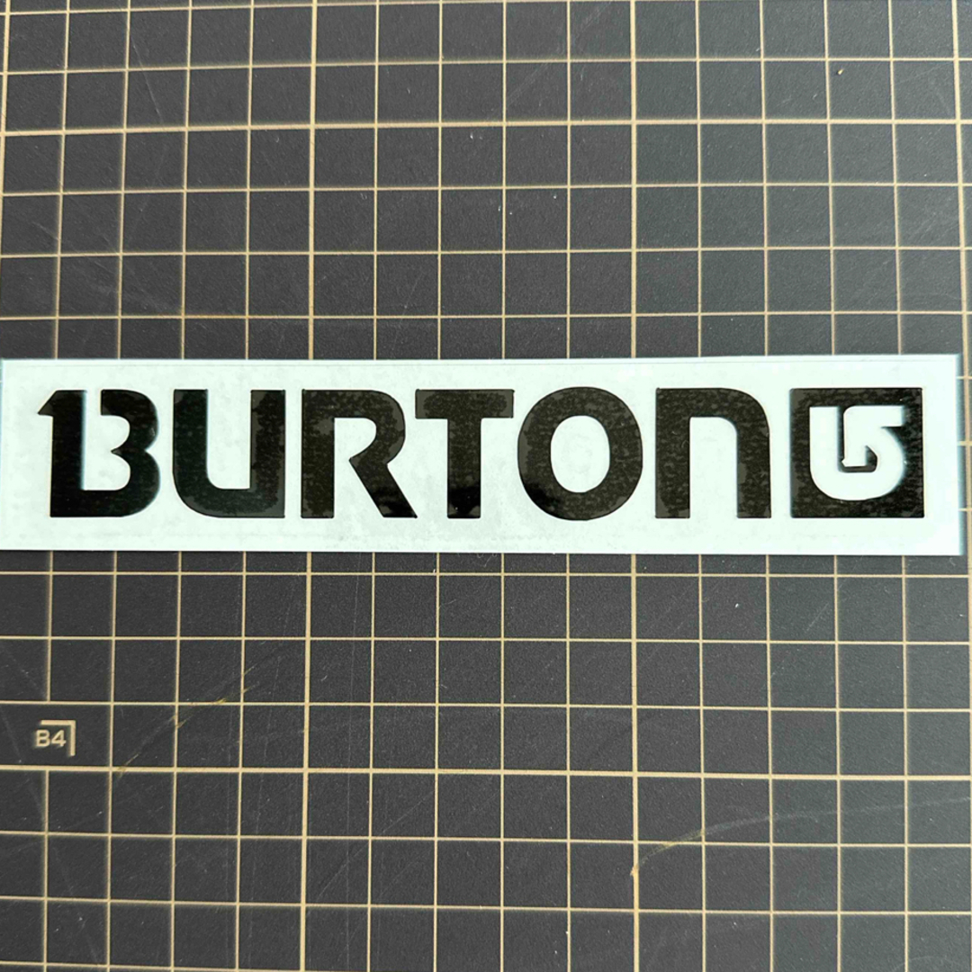 BURTON(バートン)のBURTON  バートン　ステッカー スポーツ/アウトドアのスノーボード(ボード)の商品写真