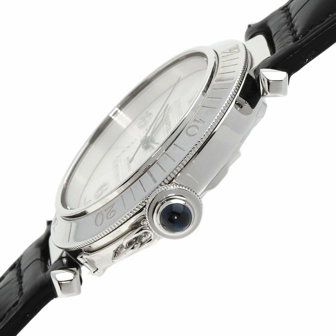 Cartier(カルティエ)のCARTIER W3013756 パシャ 38mm 腕時計 K18WG 革 メンズ メンズの時計(腕時計(アナログ))の商品写真