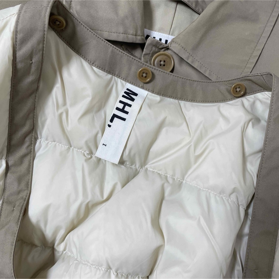 MHL.(エムエイチエル)の2014aw MHL ステンカラーコート　 レディースのジャケット/アウター(トレンチコート)の商品写真