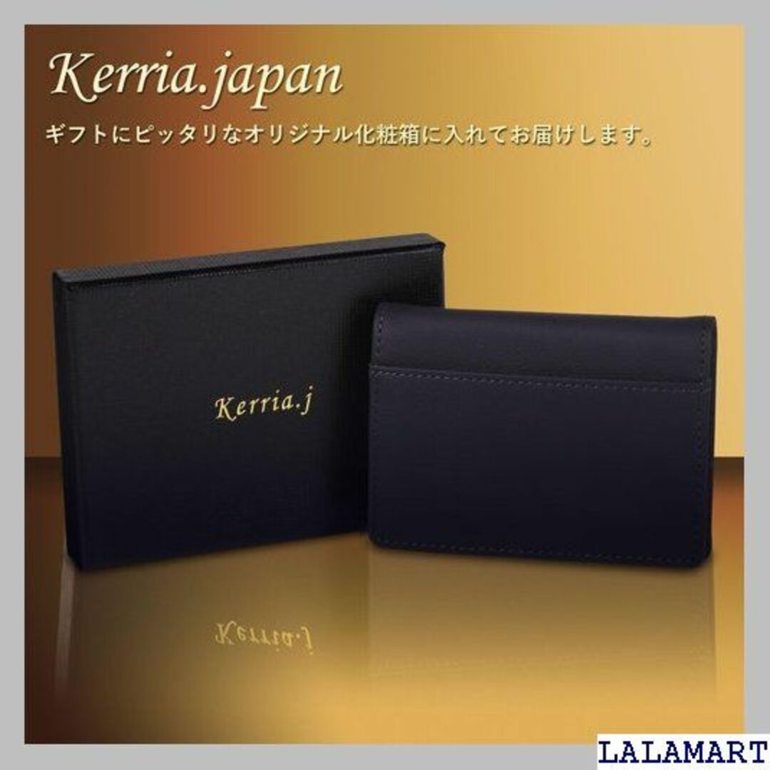 kerria.j 山吹 小銭入れ 本革 メンズ 薄型 いや ダークネイビー 57 メンズのメンズ その他(その他)の商品写真