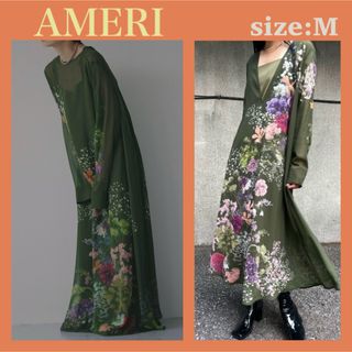 アメリヴィンテージ(Ameri VINTAGE)のAMERI アメリ/UND 2WAY DARIA V NECK DRESS(ロングワンピース/マキシワンピース)