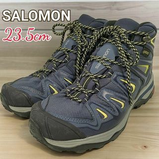 SALOMON - SALOMON◎登山シューズ トレッキングシューズ(23.5)GORE-TEX