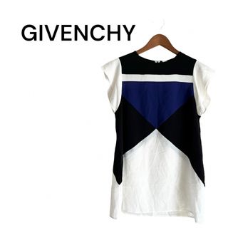 ジバンシィ(GIVENCHY)のGIVENCHY ジバンシー シルクブラウス BW60F310JX トップス(シャツ/ブラウス(半袖/袖なし))