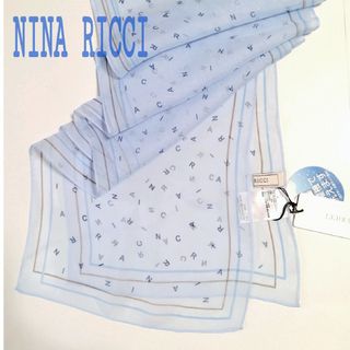 ニナリッチ(NINA RICCI)のニナリッチ 洗濯機OK シルクストール【新品タグ付】(ストール/パシュミナ)