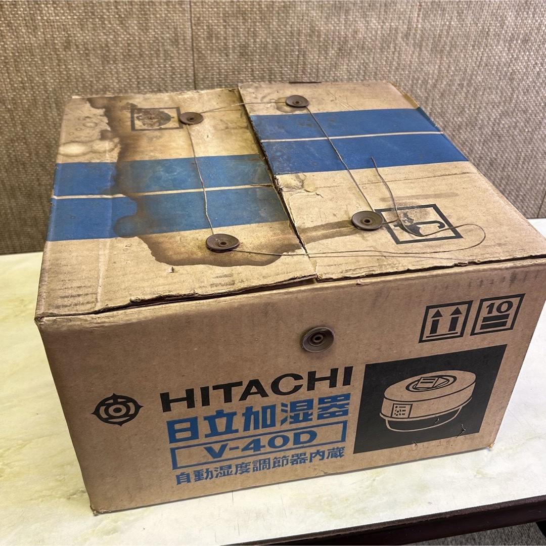 日立 - 日立加湿器 V-40D 昭和レトロ家電の通販 by ノリッチ's 日立 - 日立加湿器 V-40D 昭和レトロ家電の通販 by ノリッチ's