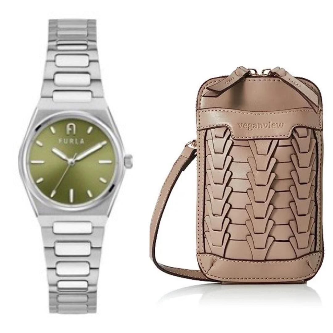 Furla(フルラ)のFURLA フルラ 腕時計 ヴィーガンヴュー ショルダーバッグ 2点セット レディースのファッション小物(腕時計)の商品写真