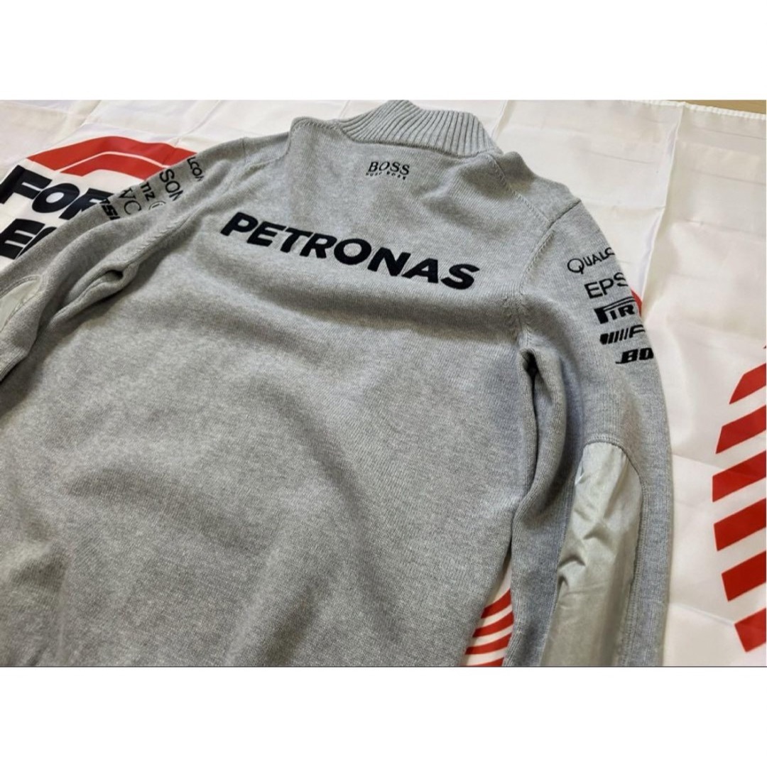 HUGO BOSS - 【F1チーム支給品】メルセデス2017ハーフジッププル HUGO BOSS - 【F1チーム支給品】メルセデス2017ハーフジッププル