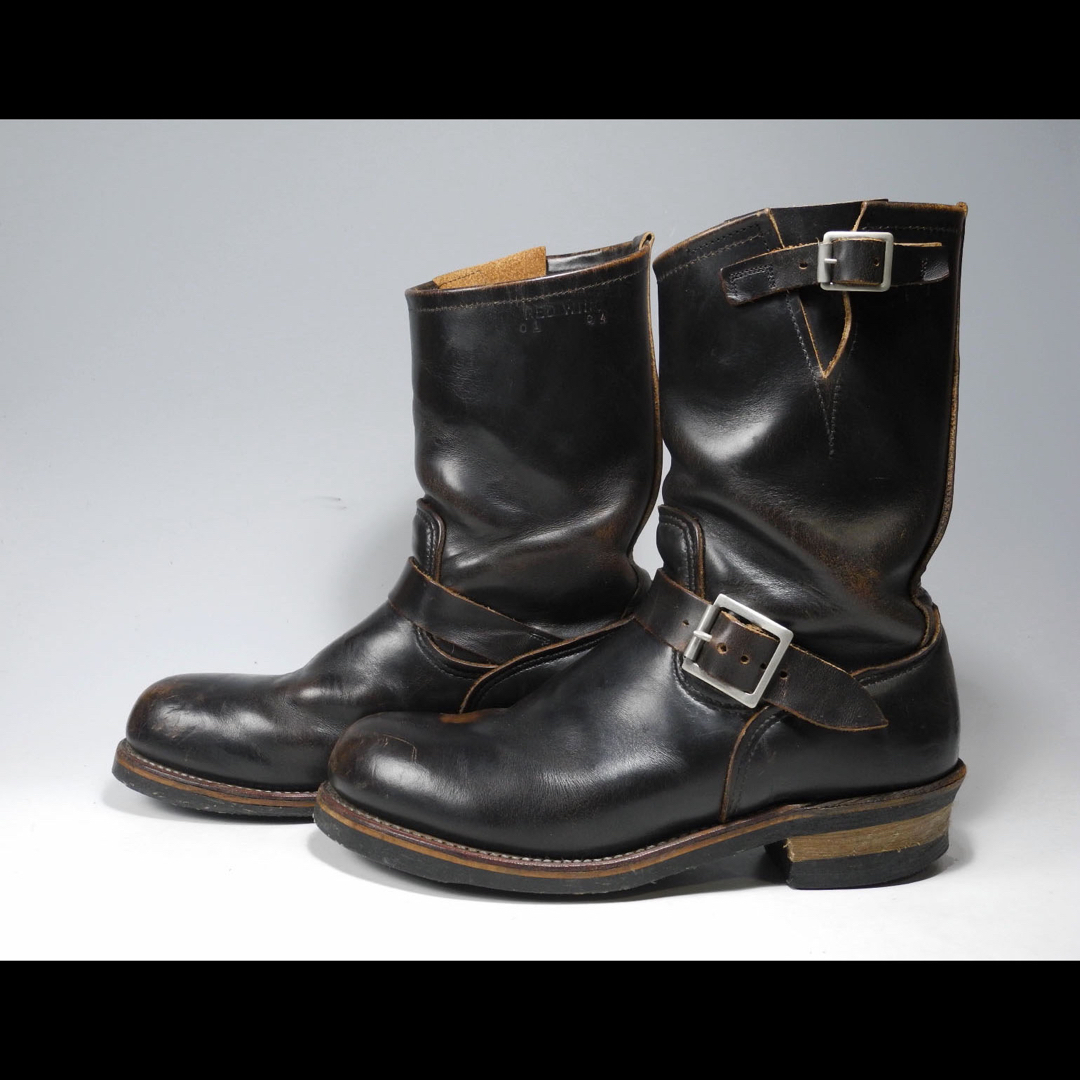 REDWING(レッドウィング)の茶芯PT91プリント羽タグ2268エンジニアブーツ黒9268 2966 PT83 メンズの靴/シューズ(ブーツ)の商品写真