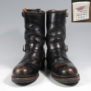 レッドウィング(REDWING)の茶芯PT91プリント羽タグ2268エンジニアブーツ黒9268 2966 PT83(ブーツ)