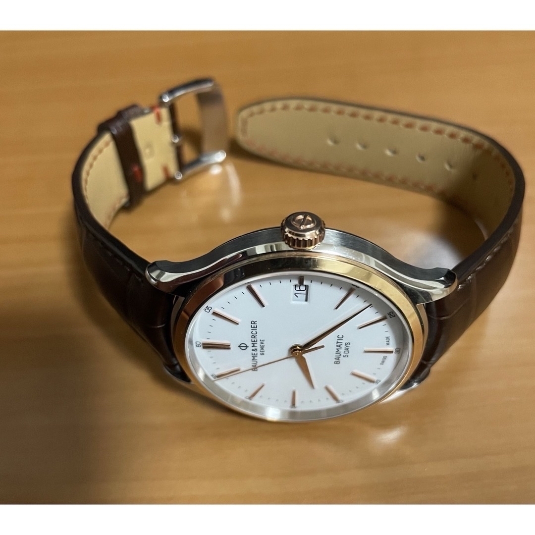 BAUME&MERCIER(ボームエメルシエ)の新品未使用品 定価¥561,000-. BAUME&MERCIER ボームアンド メンズの時計(腕時計(アナログ))の商品写真