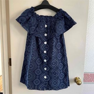 ザラ(ZARA)のZARA オフショル　リゾートワンピ(ミニワンピース)