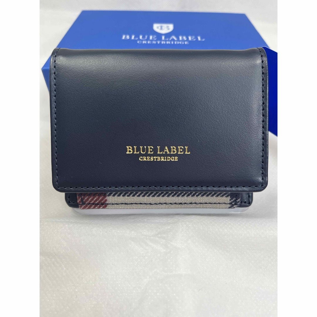 BLUE LABEL CRESTBRIDGE(ブルーレーベルクレストブリッジ)のブルーレーベル　ミニ財布 レディースのファッション小物(財布)の商品写真