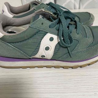 SAUCONY - Saucony  スニーカー　カーキー色　レディース