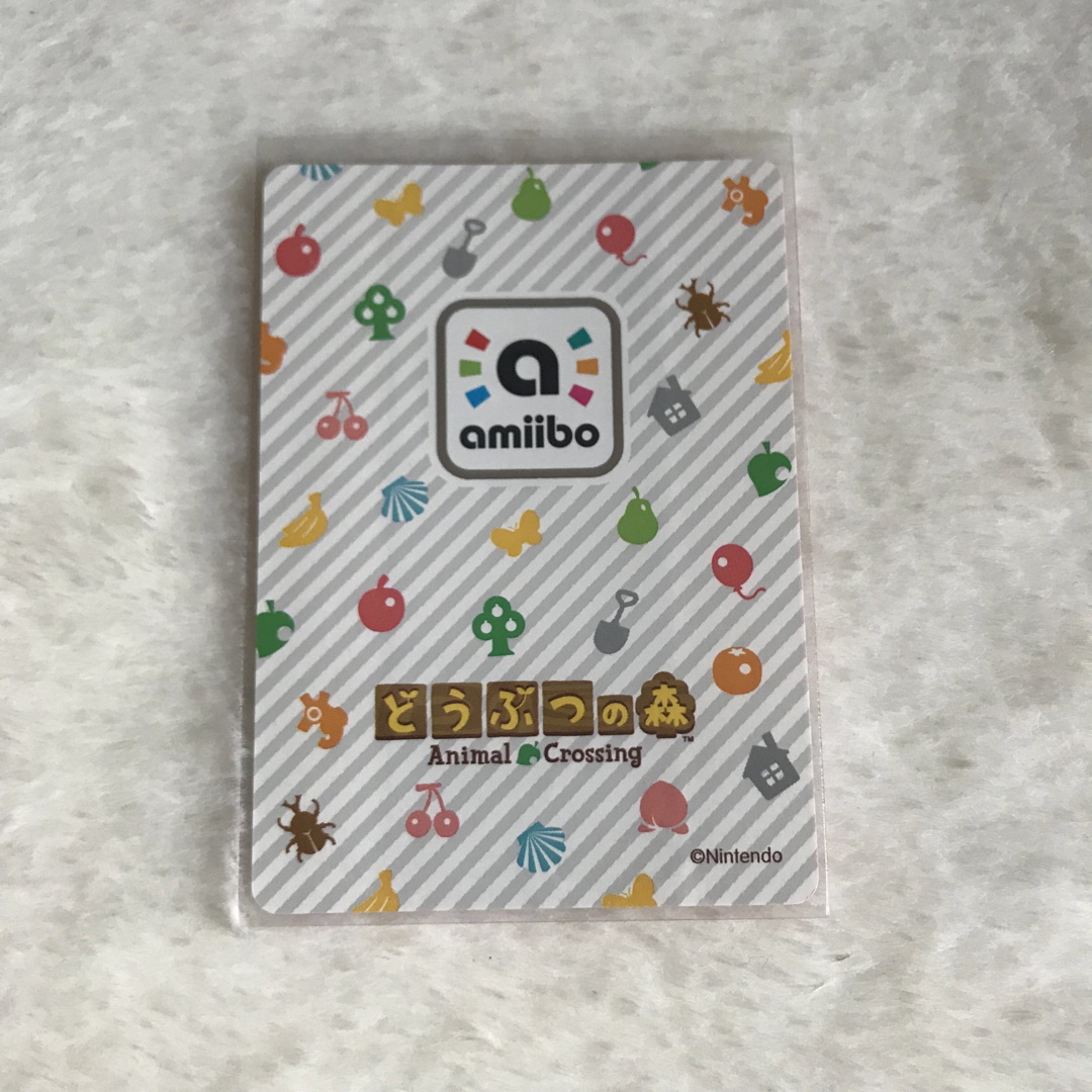 任天堂(ニンテンドウ)のどうぶつの森amiiboカード　ビンタ エンタメ/ホビーのアニメグッズ(カード)の商品写真
