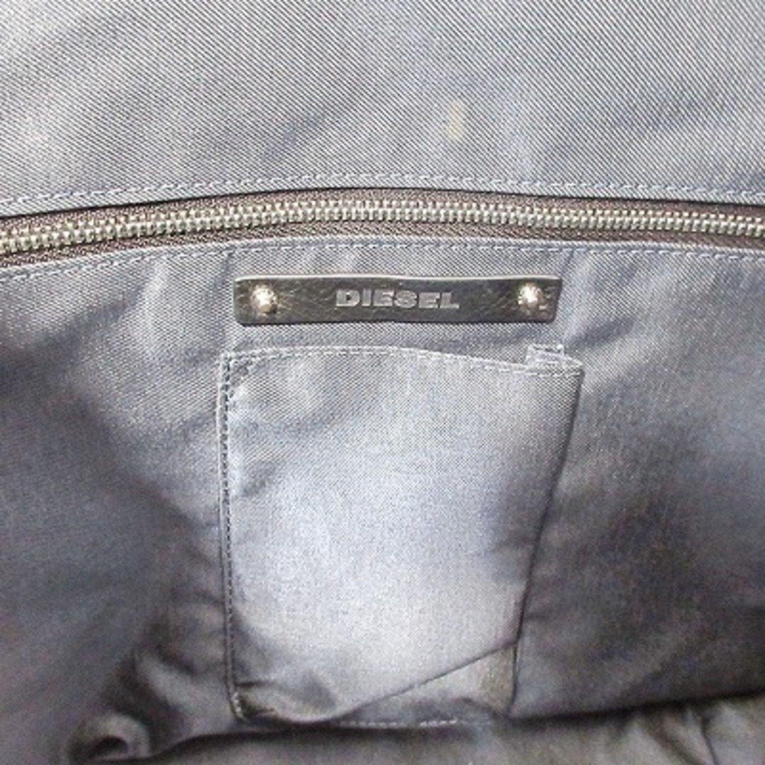 DIESEL(ディーゼル)のディーゼル トートバッグ ハンドバッグ デニム ジップデザイン ベージュ レディースのバッグ(トートバッグ)の商品写真