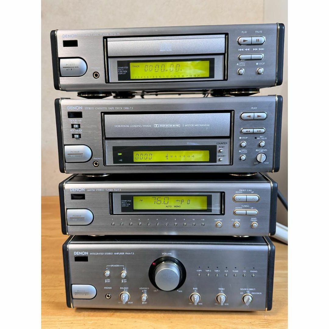 良品 DENON プリメインアンプ PMA-7.5S|オーディオ機器 良品 DENON プリメインアンプ PMA-7.5S|オーディオ機器