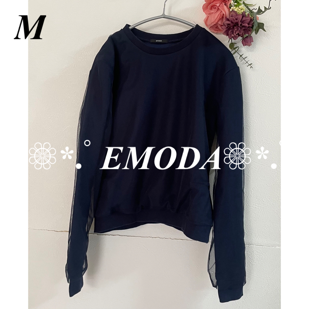 EMODA(エモダ)のEMODA エモダ トレーナー レディースのトップス(トレーナー/スウェット)の商品写真