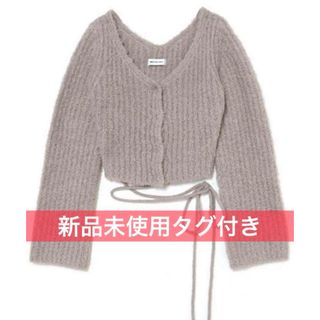 メルト(melt.)のメルトザレディ Melt the lady string knit tops(ニット/セーター)