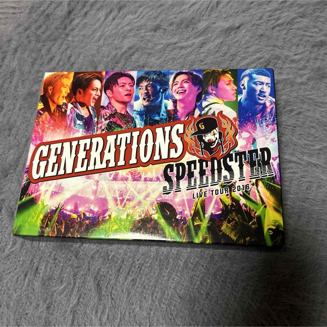 GENERATIONS(ジェネレーションズ)のGENERATIONS　LIVE　TOUR　2016　SPEEDSTER DVD エンタメ/ホビーのDVD/ブルーレイ(ミュージック)の商品写真
