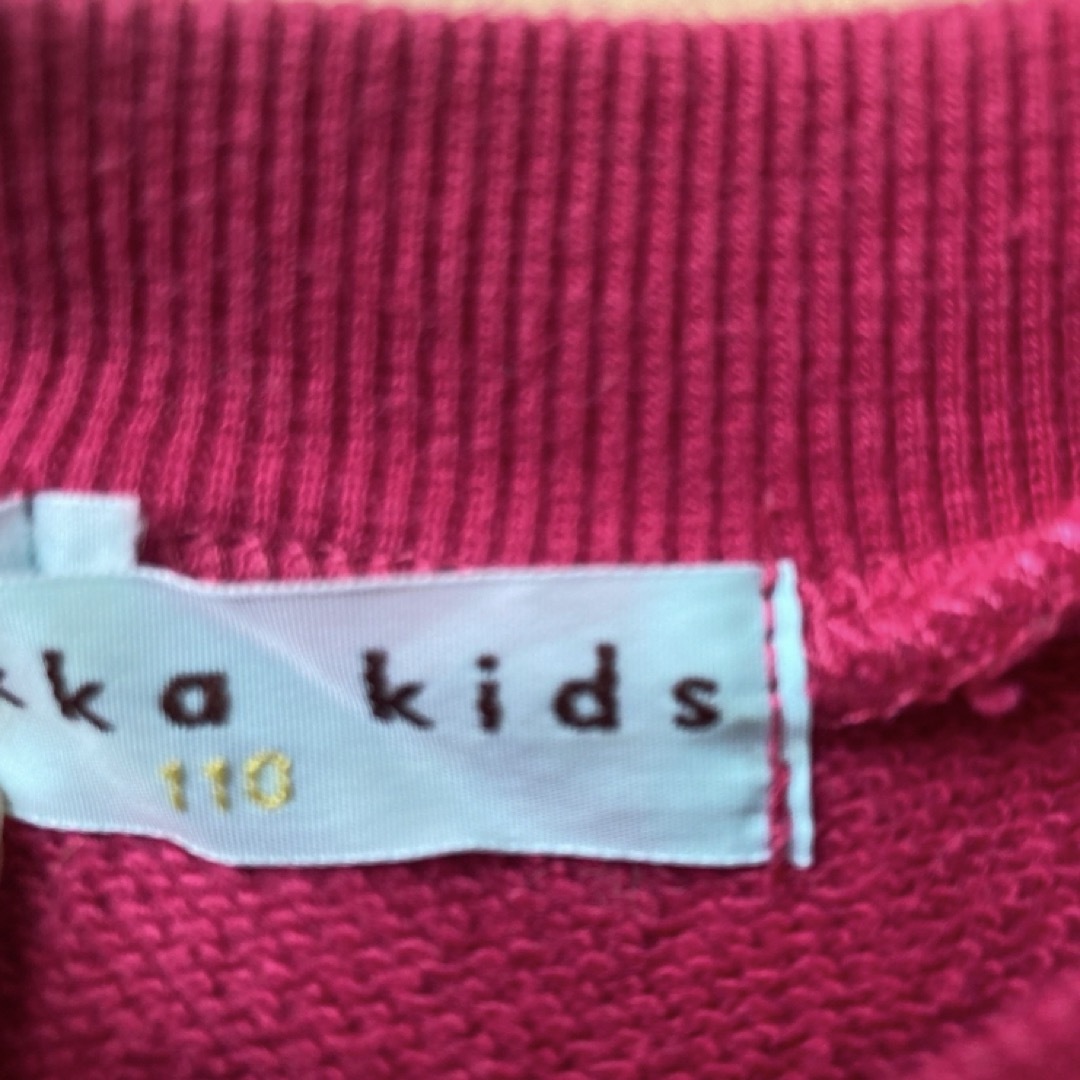 hakka kids(ハッカキッズ)のハッカキッズ　コクーン　ワンピース　110 キッズ/ベビー/マタニティのキッズ服女の子用(90cm~)(ワンピース)の商品写真