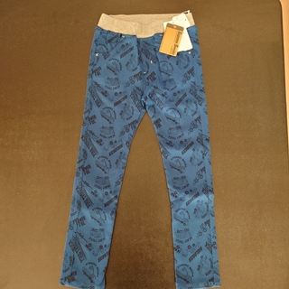 ニシマツヤ(西松屋)の西松屋 恐竜柄ブルー色パンツ サイズ120(パンツ/スパッツ)