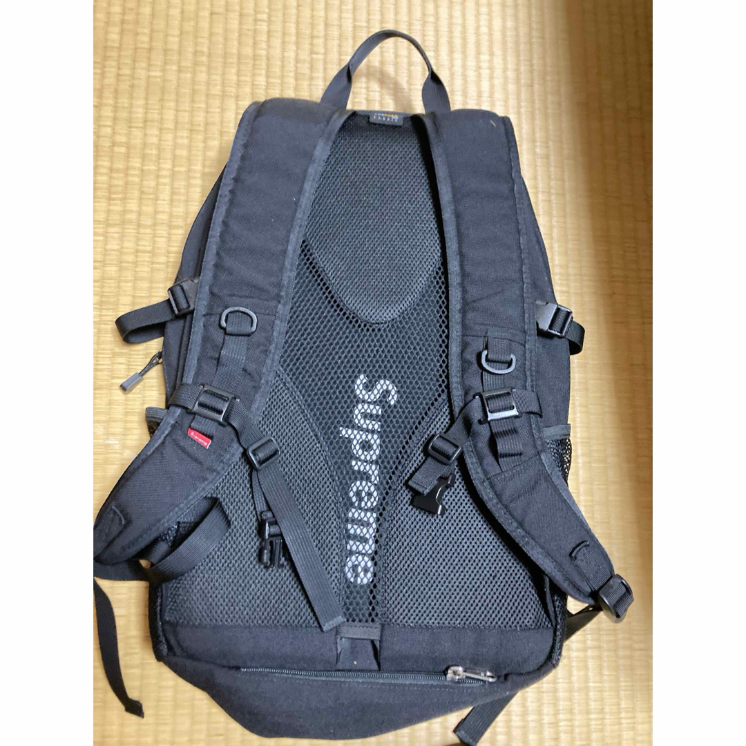 Supreme(シュプリーム)のSUPREMEシュプリーム15SSBackPackバックパックブラックblack メンズのバッグ(バッグパック/リュック)の商品写真