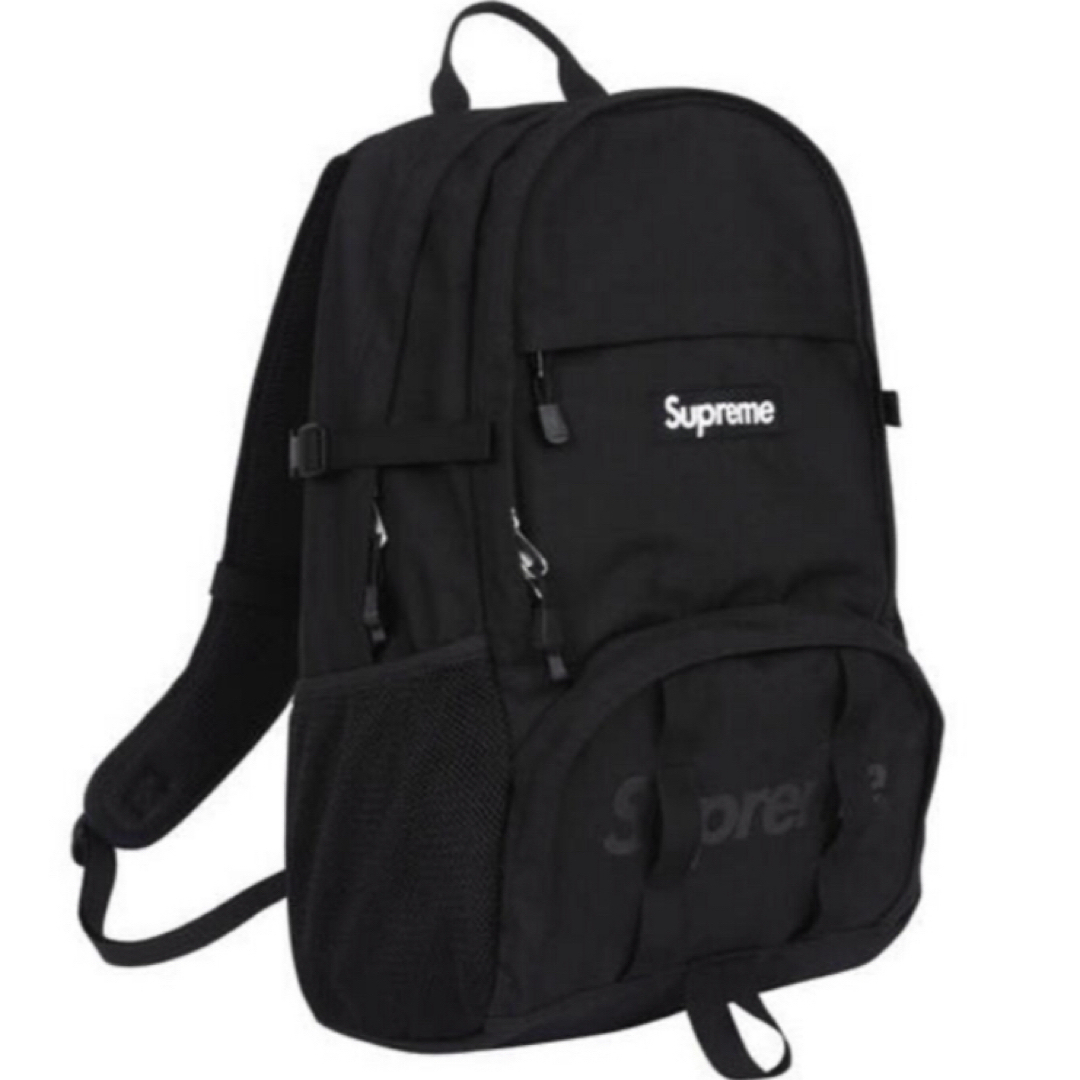 Supreme(シュプリーム)のSUPREMEシュプリーム15SSBackPackバックパックブラックblack メンズのバッグ(バッグパック/リュック)の商品写真