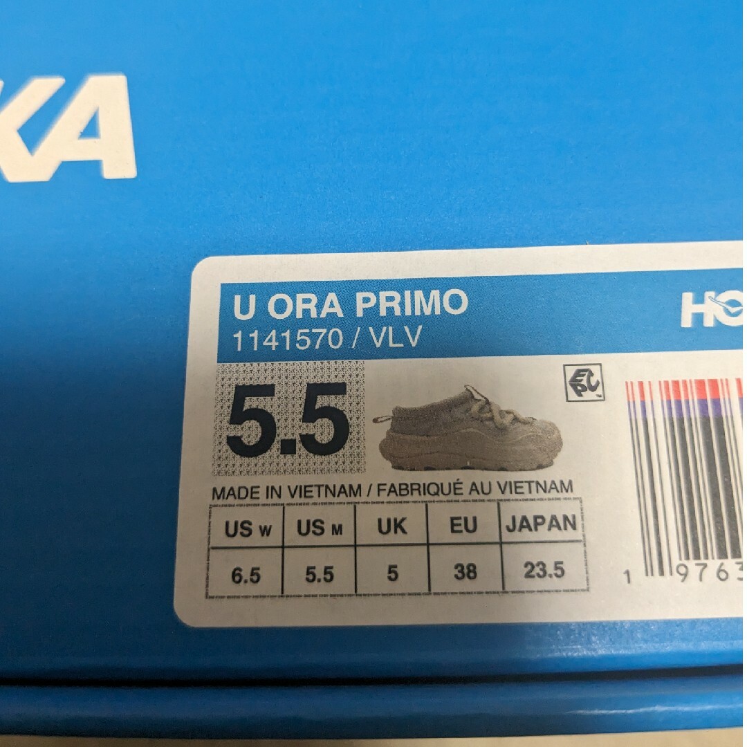 HOKA ONE ONE(ホカオネオネ)のHOKA ORA PRIMO Vanilla 23.5cm レディースの靴/シューズ(スニーカー)の商品写真