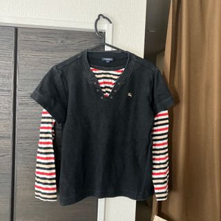 バーバリー(BURBERRY)のバーバリーBurberryロンドンLondonロンt長袖カットソー丈55身幅43(Tシャツ/カットソー)