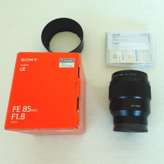 ソニー(SONY)のSONY  デジタル一眼カメラ　Eマウント用レンズ FE 85F1.8(その他)