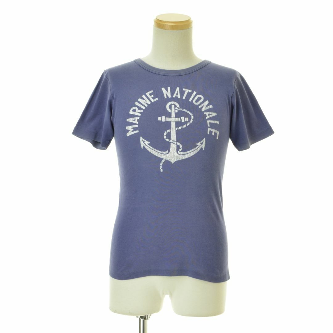 【VINTAGE】MARINE NATIONALE フランス海軍半袖Tシャツ メンズのトップス(Tシャツ/カットソー(半袖/袖なし))の商品写真