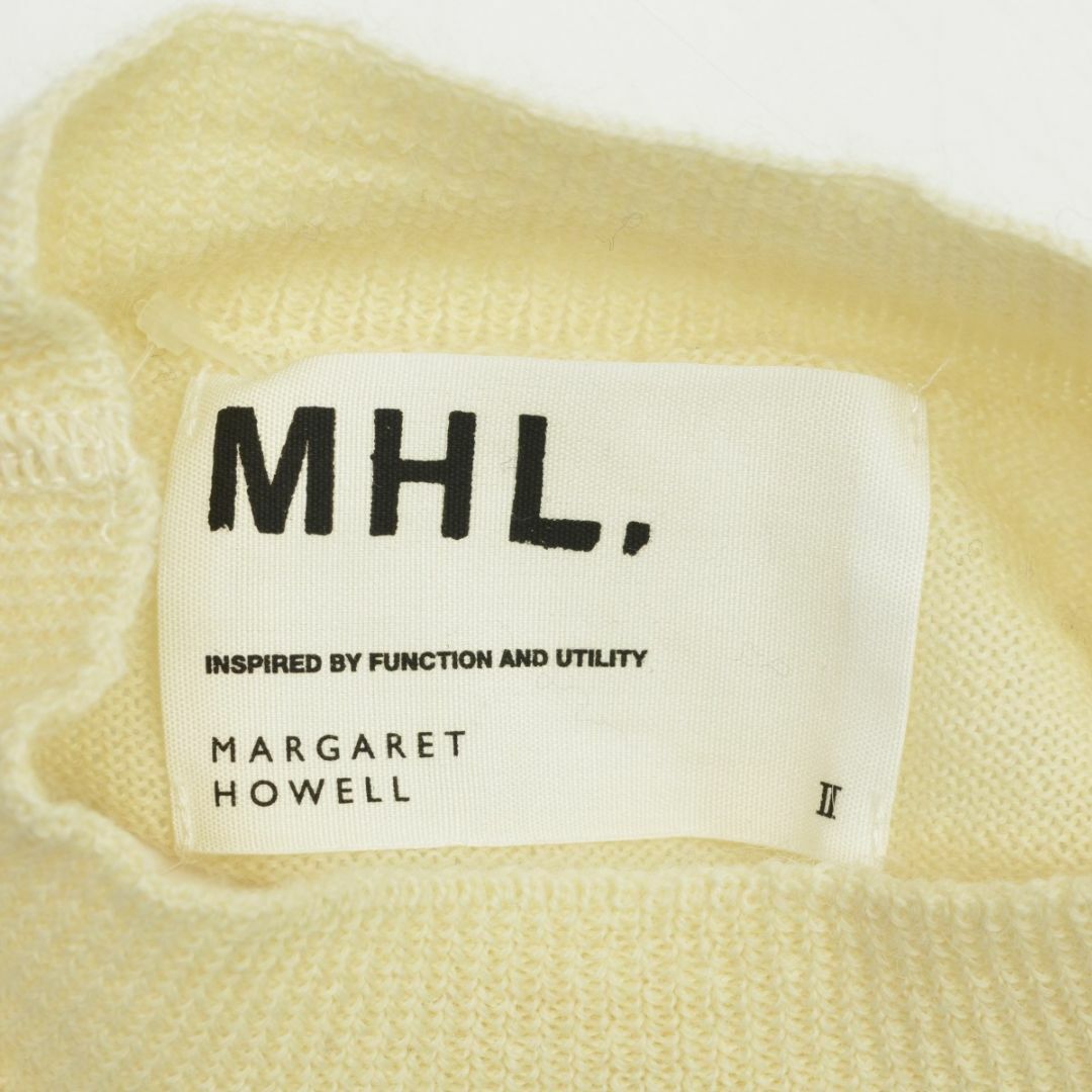 MARGARET HOWELL(マーガレットハウエル)の【MARGARETHOWELLMHL】ウールアルパカ長袖ニットセーター レディースのトップス(ニット/セーター)の商品写真