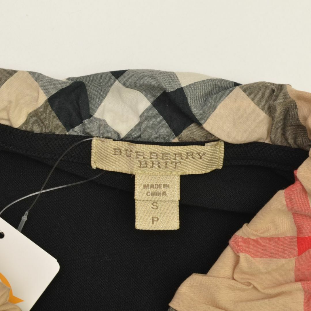 BURBERRY(バーバリー)の【BURBERRY】BRIT チェックカラー鹿の子半袖ポロシャツ レディースのトップス(ポロシャツ)の商品写真