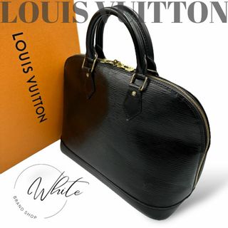 ルイヴィトン(LOUIS VUITTON)の【美品】ルイヴィトン アルマ エピ 黒 ノワール ハンドバッグ 手持ち鞄(ハンドバッグ)