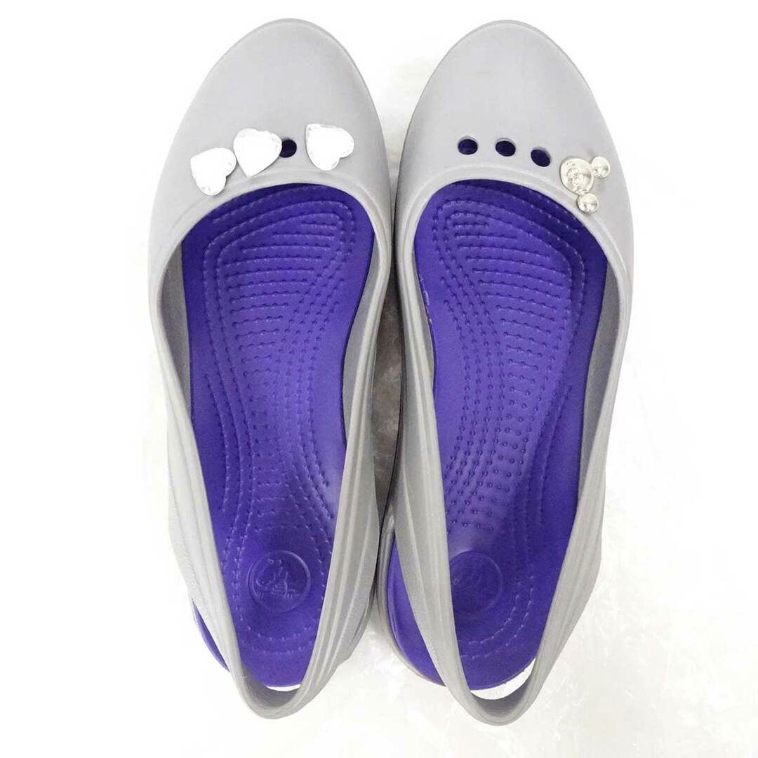 crocs(クロックス)のクロックス マリンディ サンダル カジュアルシューズ フラットシューズ W7 23cm グレー レディース crocs レディースの靴/シューズ(その他)の商品写真