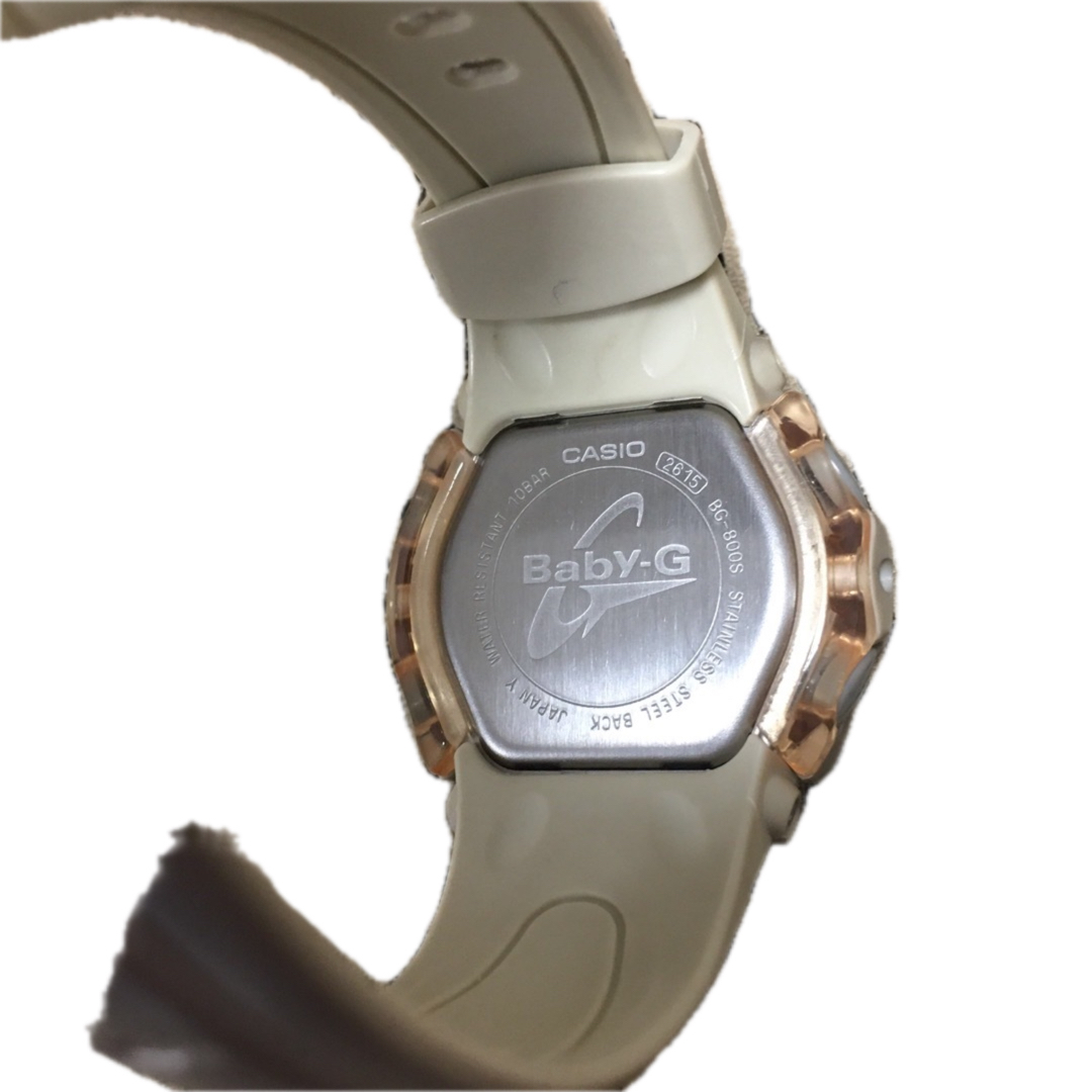 Baby-G(ベビージー)の美品！レア！アンティーク！CASIO Baby-G BG-800 タフソーラー メンズの時計(腕時計(デジタル))の商品写真