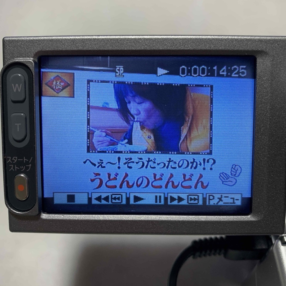 SONY(ソニー)の動作品　SONY miniDV HANDYCAM DCR-PC350 スマホ/家電/カメラのカメラ(ビデオカメラ)の商品写真