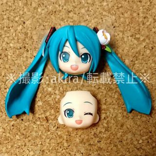 グッドスマイルカンパニー(GOOD SMILE COMPANY)のボカロ 初音ミク 浴衣Ver. 夏椿 ねんどろいど 顔パーツ 髪パーツ フェイス(アニメ/ゲーム)